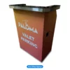 Deluxe Valet Podium Vinyl Wrap Signage