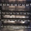 Stainless steel podium 100 key hooks Stainless steel podium 100 key hooks