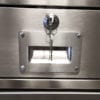 Stainless steel podium drawer handle Stainless steel podium drawer handle