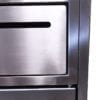 Stainless steel podium tip slot Stainless steel podium tip slot