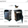 Custom Deluxe Valet Podium Features Custom Deluxe Valet Podium Features