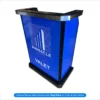Custom Deluxe Valet Podium with Vinyl Print on Color Acrylic Panels