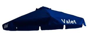 Umbrellas Canvas - Blue Flap with Printing