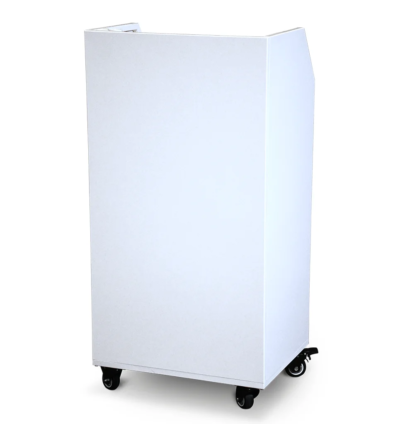 White Standard Valet Podium