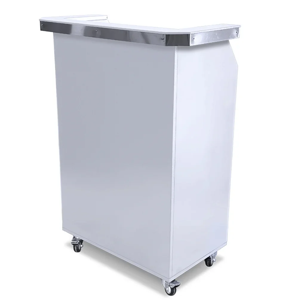 White Deluxe Valet Podium White Deluxe Valet Podium