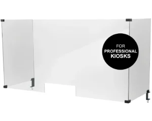 Sneeze Guard for Professional Kiosk