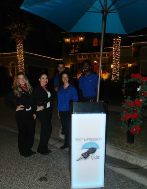 First Impression Valet Valet Vixens with Compact Valet Podium