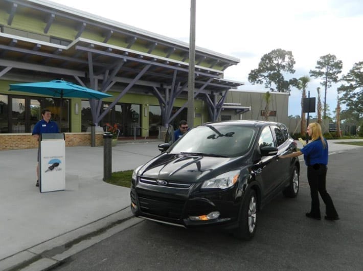 First Impressions Valet Parking Compact Valet Podium