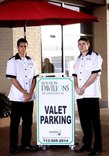 Houston Pavillions Standard Valet Podium