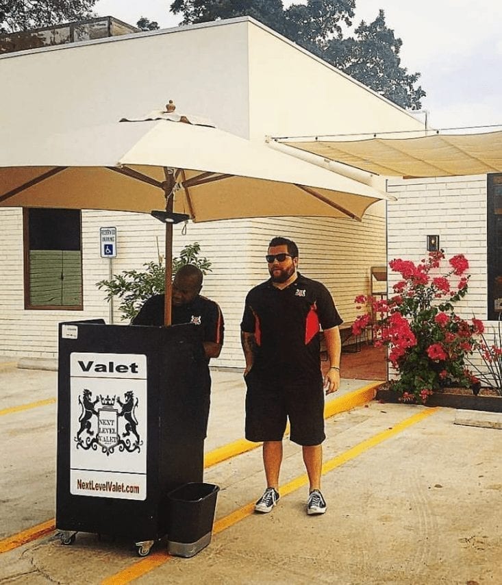 Next Level Valet with Standard Valet Podium