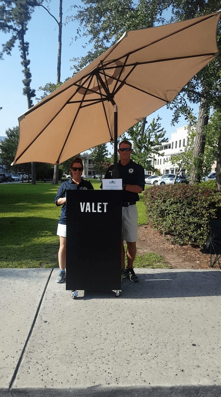 Palmetto Valet Standard Valet Podium