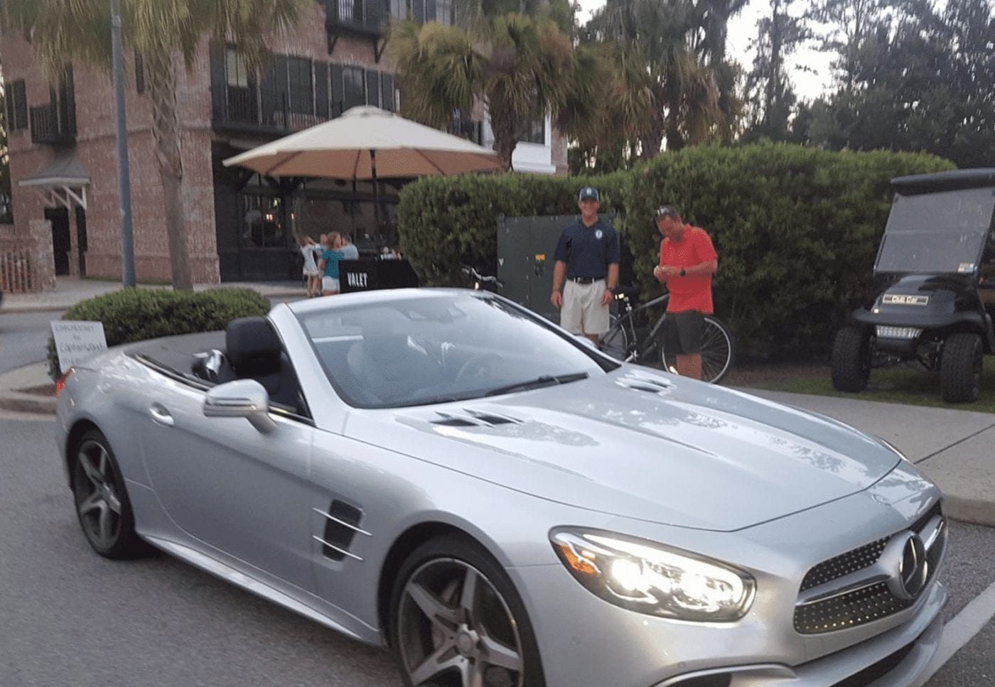 Palmetto Valet Standard Valet Podium and Mercedes Benz