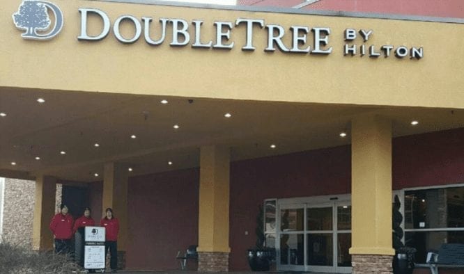 Parking Management Company at The Double Tree by Hilton