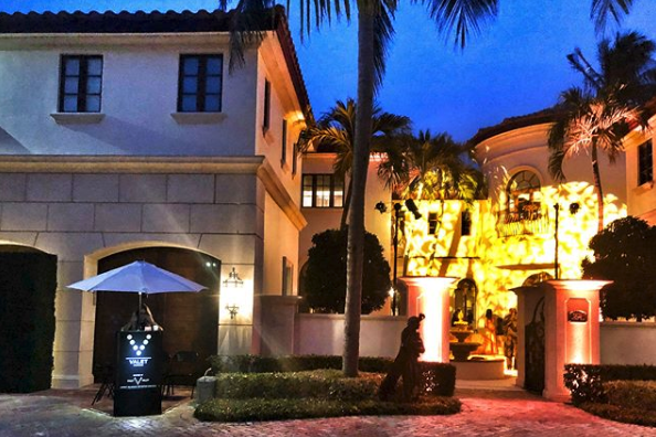 Portable Valet Podium in Miami