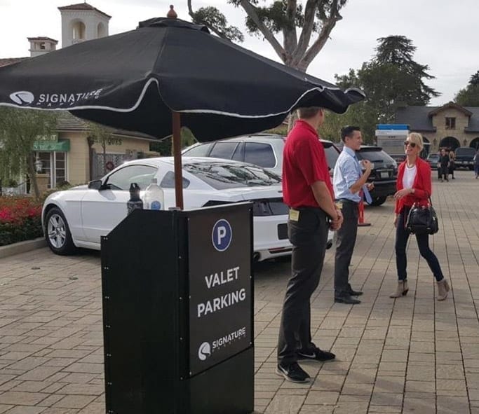 Signature Parking Portable Valet Podium