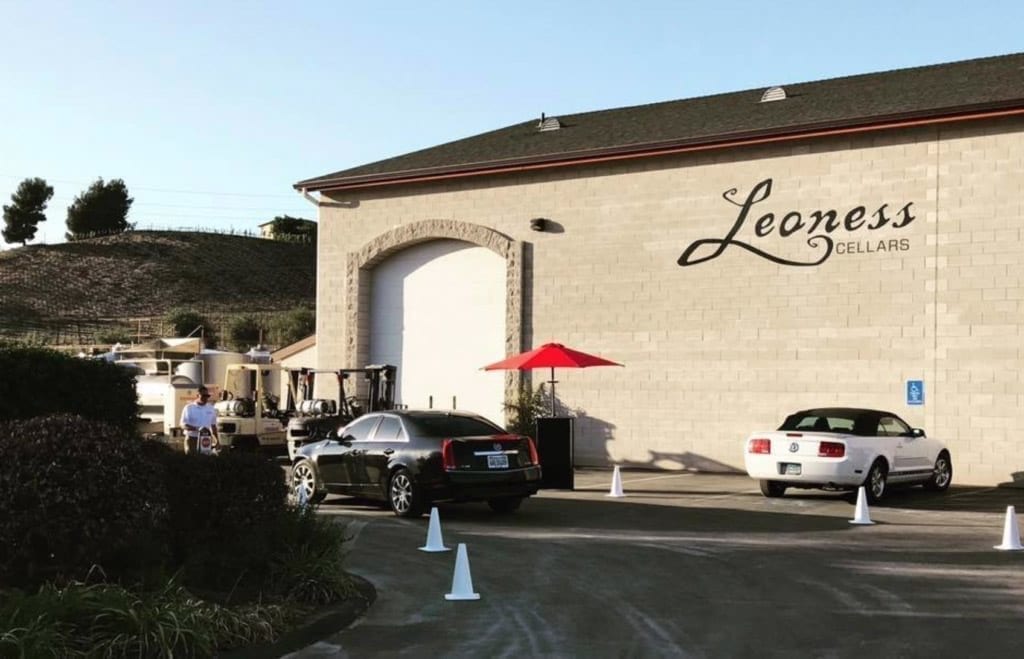 Temecula Valley Valet at Winery