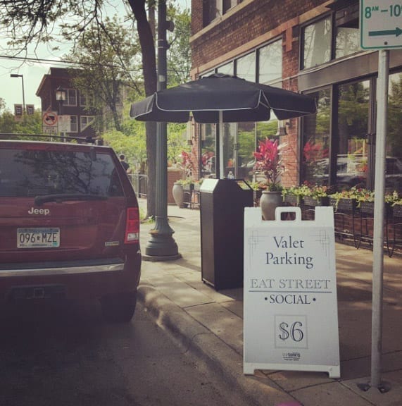 Uptown Valet Compact Podium