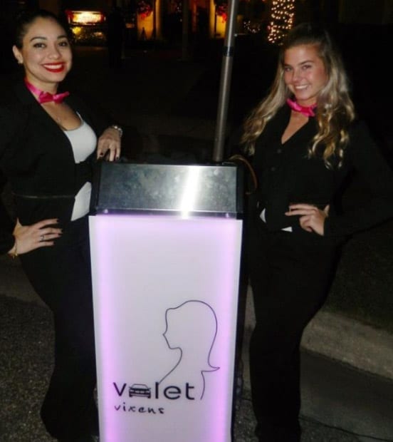 Valet Vixens Compact Valet Podium