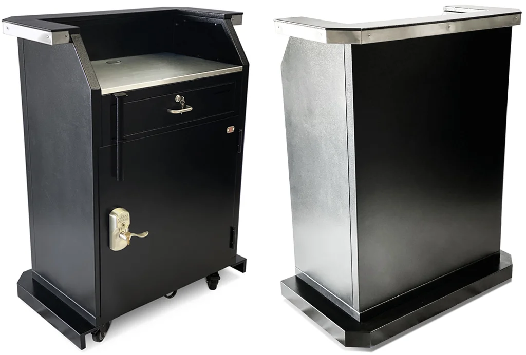 heavy duty deluxe valet podium 2