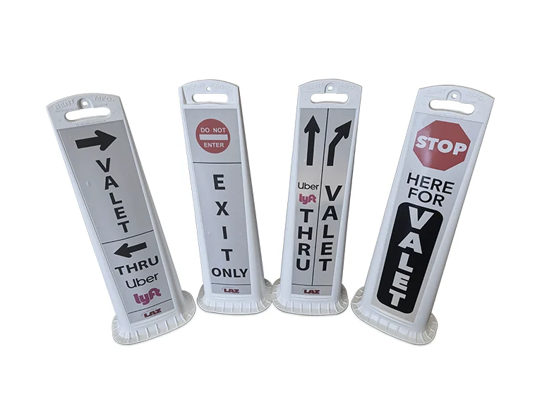 Laz White Delineators